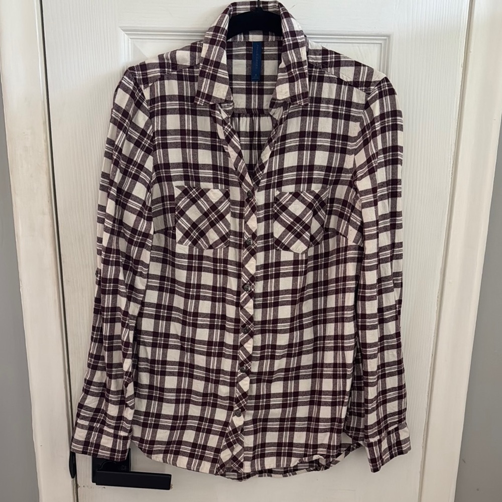 Plaid Falls Creek Women’s Flannel Shirt